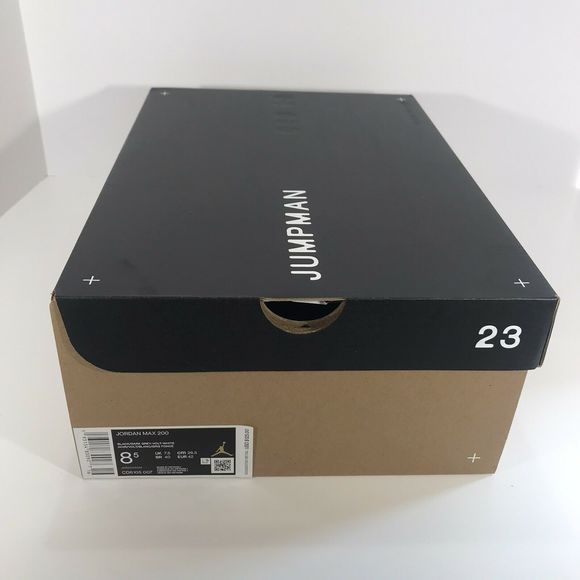 Nike Jordan Max 200 Black Volt White Sz8.5 - Picture 9 of 9